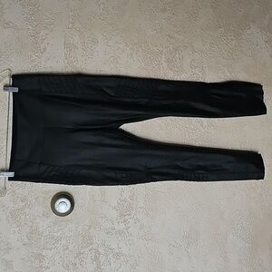 Athleta Delancey Gleam Moto Tight - Black - Size M